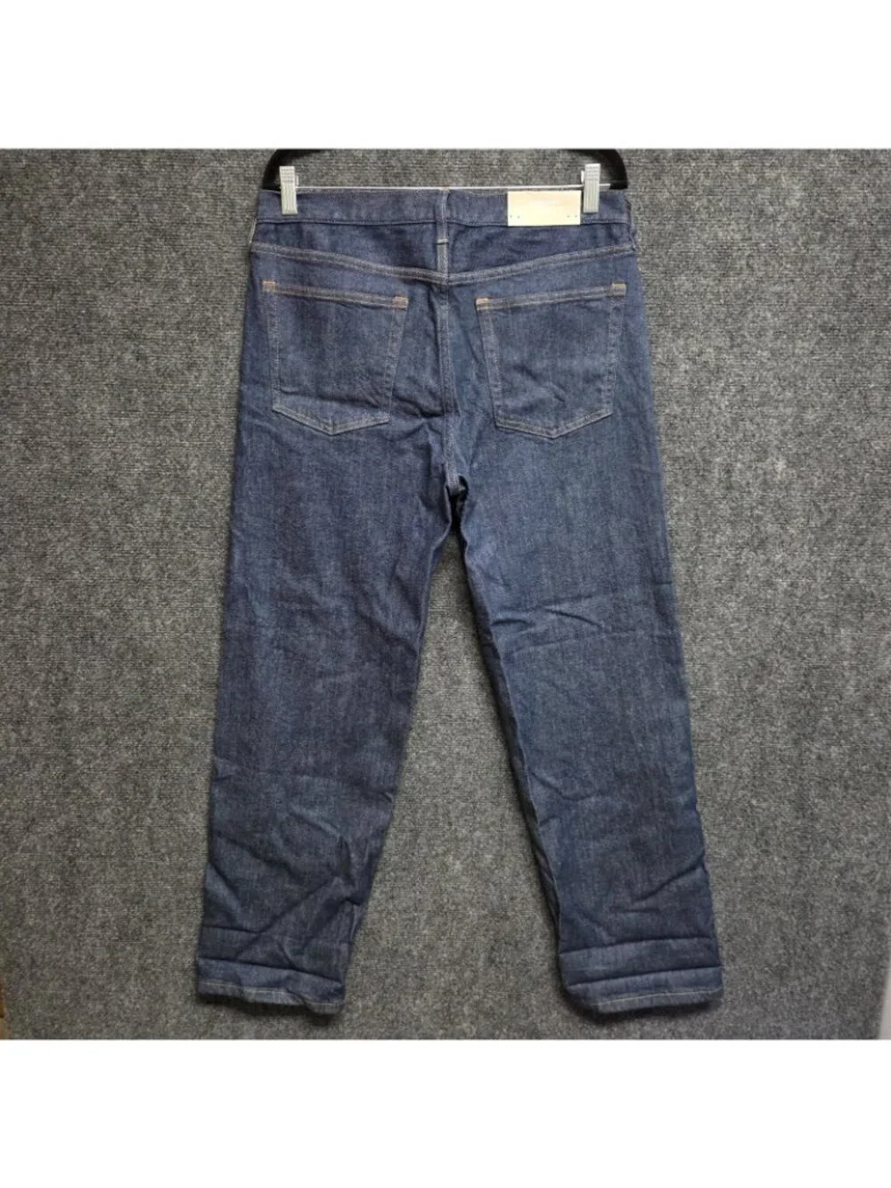 Everlane Selvedge Loose Straight Jeans Mens 32x30 Indigo Rinse Organic Cotton